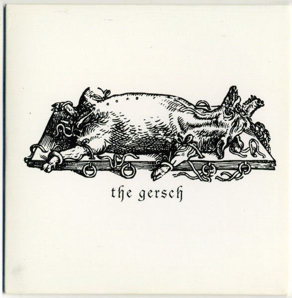 The Gersch : The Gersch (CD, Album, Promo)