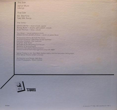 Times (4) : Dance Music (12", EP)