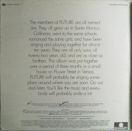 Future (22) : Down That Country Road (LP, Album, Mon)