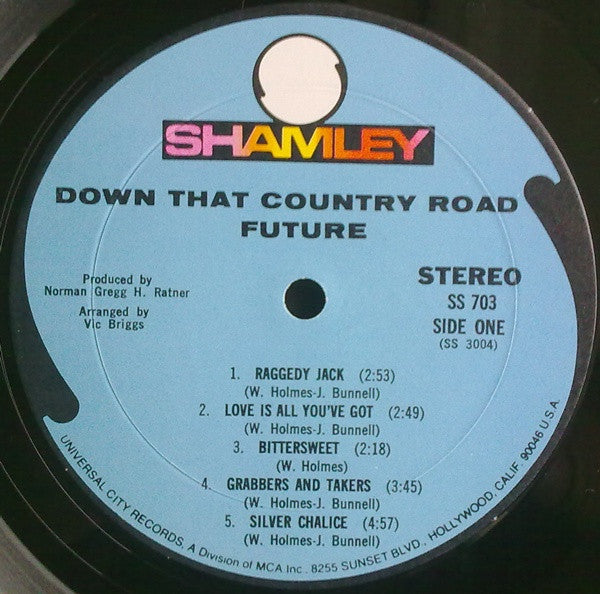 Future (22) : Down That Country Road (LP, Album, Mon)