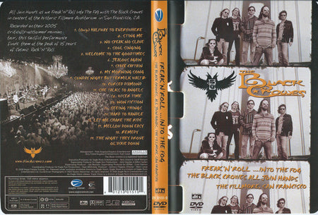 The Black Crowes : Freak 'N' Roll ...Into The Fog - The Black Crowes, All Join Hands, The Fillmore, San Francisco (DVD-V, Multichannel, NTSC)