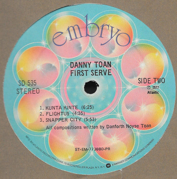 Danny Toan : First Serve (LP, Album)