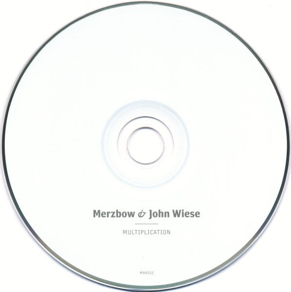 Merzbow & John Wiese : Multiplication (CD, Album, RP)