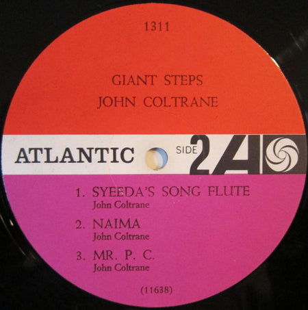 John Coltrane : Giant Steps (LP, Album, Mono, RP)