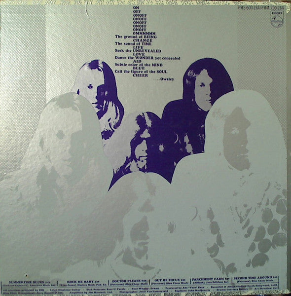 Blue Cheer : Vincebus Eruptum (LP, Album, RP)