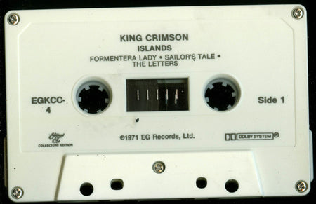 King Crimson : Islands (Cass, Album, RE)