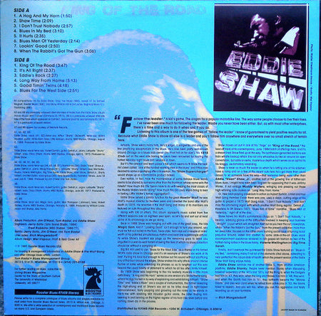 Eddie Shaw (2) : King Of The Road (LP, Album)