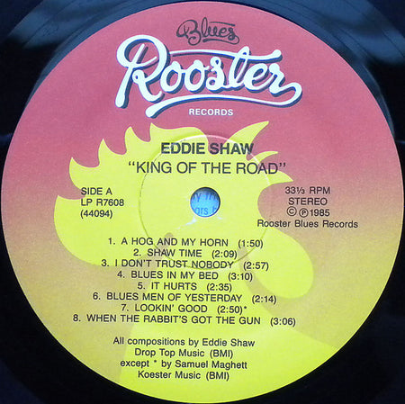 Eddie Shaw (2) : King Of The Road (LP, Album)