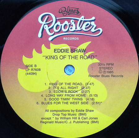 Eddie Shaw (2) : King Of The Road (LP, Album)