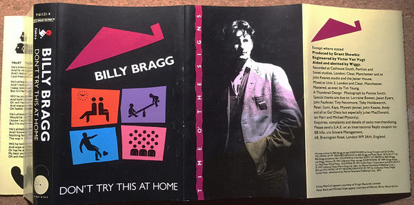Billy Bragg : Don't Try This At Home (Cass, Album, Dol)