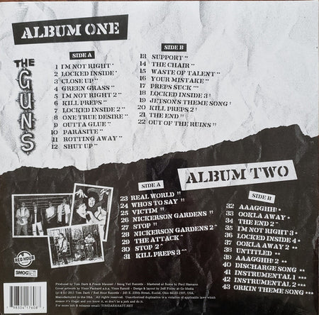 The Guns : The Guns (2xLP, Album, Comp, Gat)