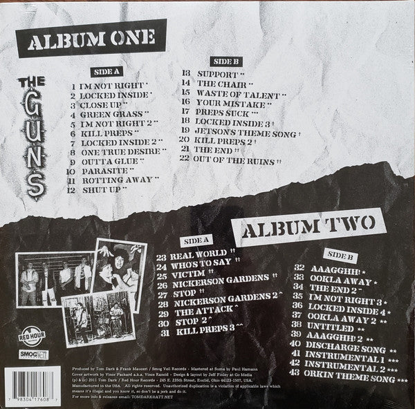 The Guns : The Guns (2xLP, Album, Comp, Gat)