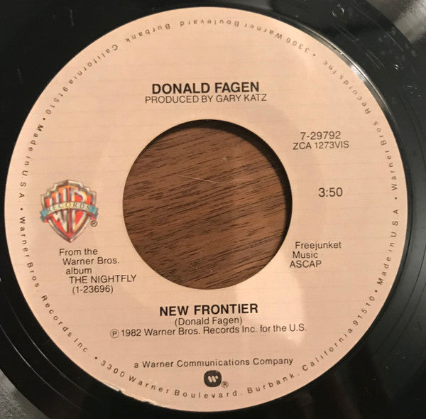 Donald Fagen : New Frontier / Maxine (7")