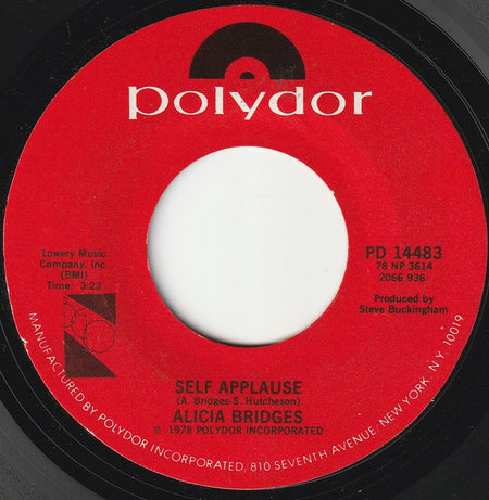 Alicia Bridges : I Love The Nightlife (Disco 'Round) (7", Single, Styrene, Ric)