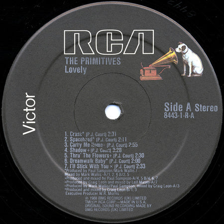 The Primitives : Lovely (LP, Album)