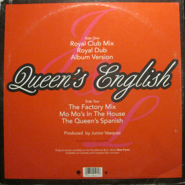 Jose & Luis : Queen's English (12")