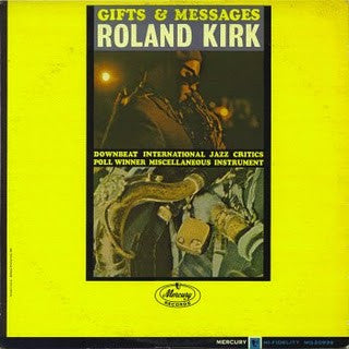 Roland Kirk : Gifts & Messages (LP, Album, Mono)