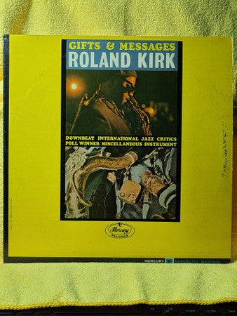 Roland Kirk : Gifts & Messages (LP, Album, Mono)