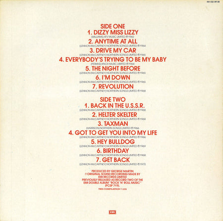 The Beatles : Rock 'N' Roll Music Vol 2 (LP, Comp)