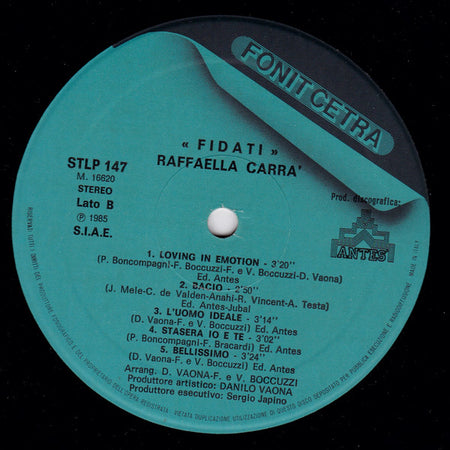 Raffaella Carrà : Fidati! (LP, Album)