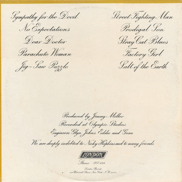 Rolling Stones* : Beggars Banquet (LP, Album, RE, Ter)