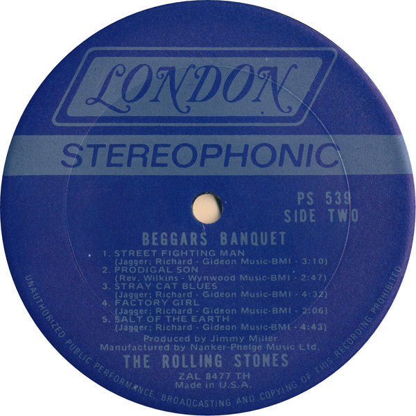 Rolling Stones* : Beggars Banquet (LP, Album, RE, Ter)