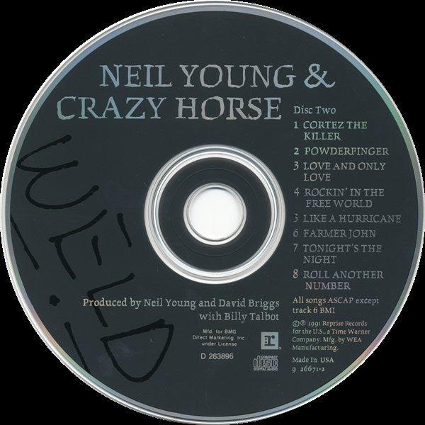 Neil Young & Crazy Horse : Weld (2xCD, Album, Club)