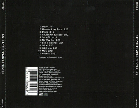 Stone Temple Pilots : Nº4 (CD, Album, Jew)