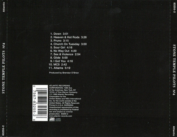 Stone Temple Pilots : Nº4 (CD, Album, Jew)