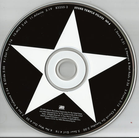 Stone Temple Pilots : Nº4 (CD, Album, Jew)