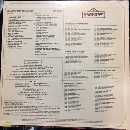 Sesame Street : Sesame Street Sing-Along! (LP, Album)