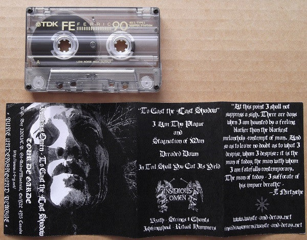 Insidious Omen : To Cast The Last Shadow (Cass, S/Sided, EP)