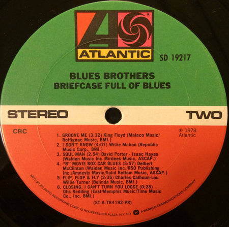 Blues Brothers* : Briefcase Full Of Blues (LP, Album, Club)