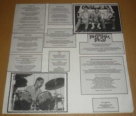 Rhythm Pigs : Rhythm Pigs (LP, Album)