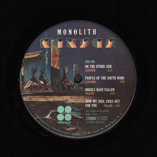 Kansas (2) : Monolith (LP, Album, Ter)