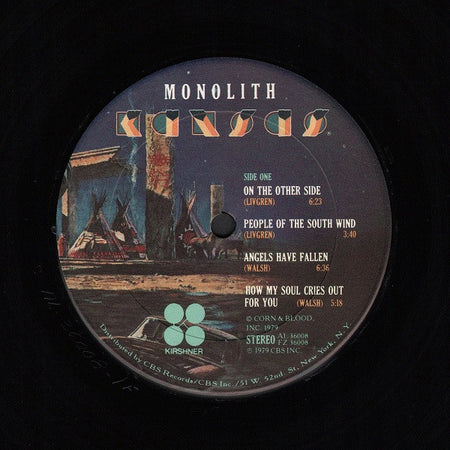 Kansas (2) : Monolith (LP, Album, Ter)