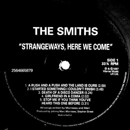 The Smiths : Strangeways, Here We Come (LP, Album, RE, RM, 180)