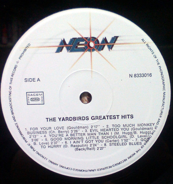 The Yardbirds : Greatest Hits (LP, Comp)