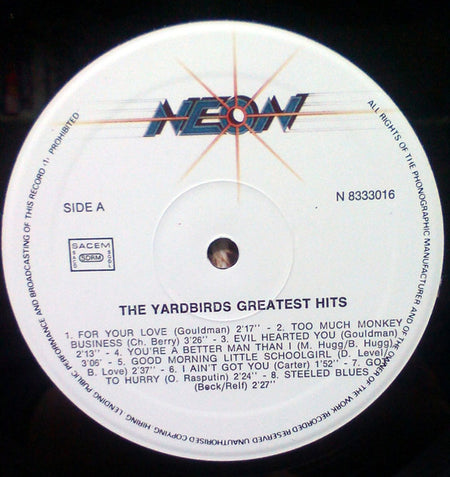 The Yardbirds : Greatest Hits (LP, Comp)