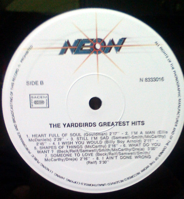 The Yardbirds : Greatest Hits (LP, Comp)