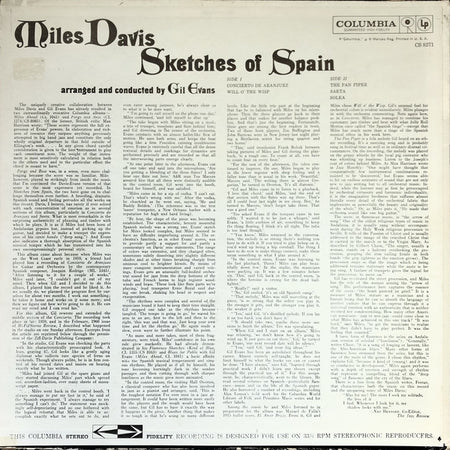Miles Davis : Sketches Of Spain (LP, Album)
