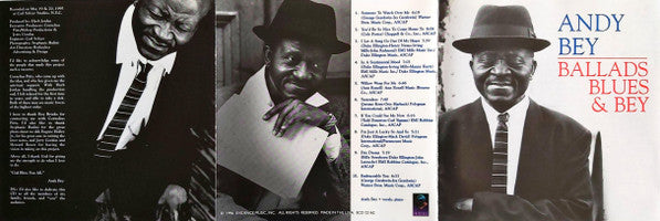 Andy Bey : Ballads, Blues & Bey  (CD, Album)