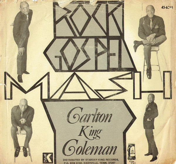 King Coleman : Rock Gospel Mash (7", Single)