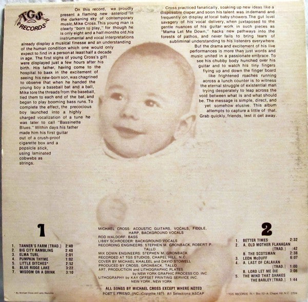 Michael Cross* : Child Prodigy (LP, Album)
