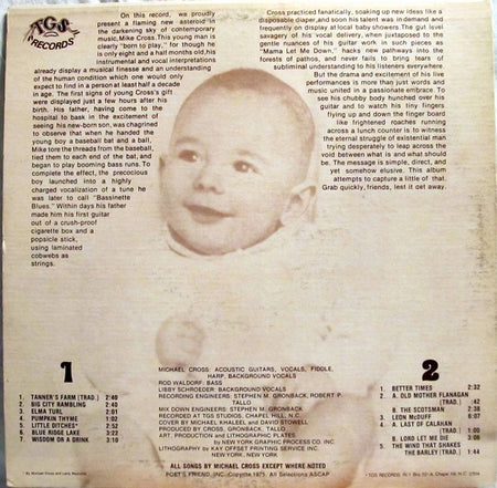 Michael Cross* : Child Prodigy (LP, Album)