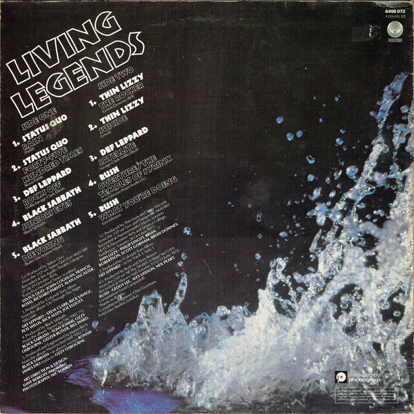 Various : Living Legends (LP, Comp)