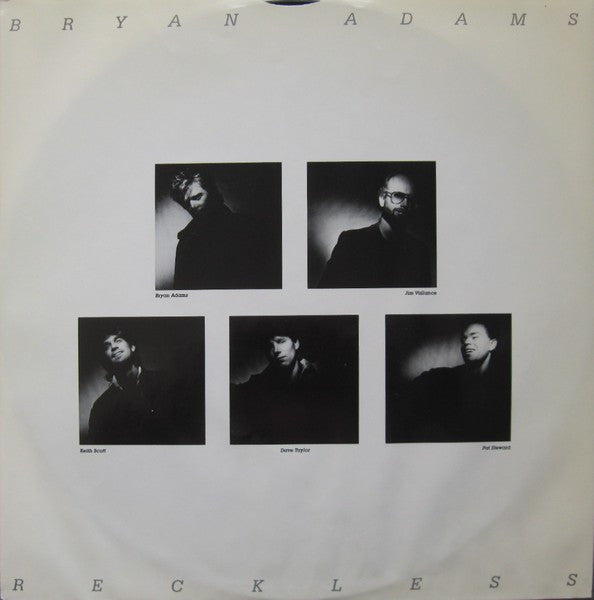 Bryan Adams : Reckless (LP, Album, Ele)