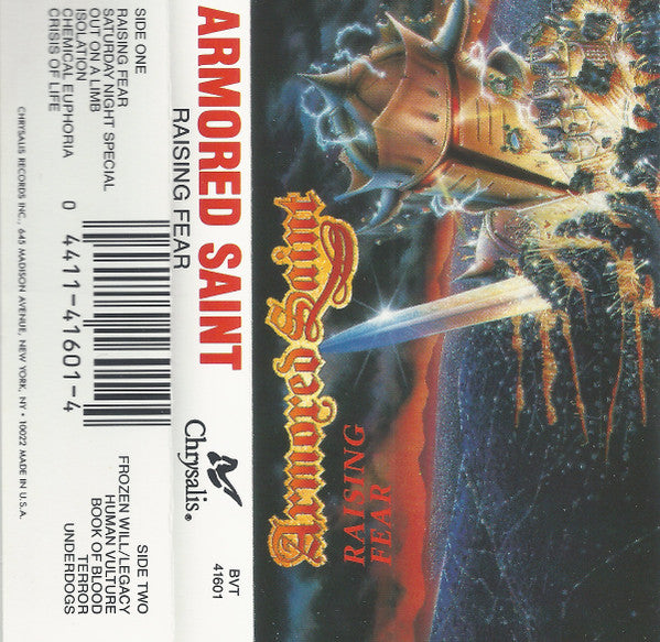 Armored Saint : Raising Fear (Cass, Album)
