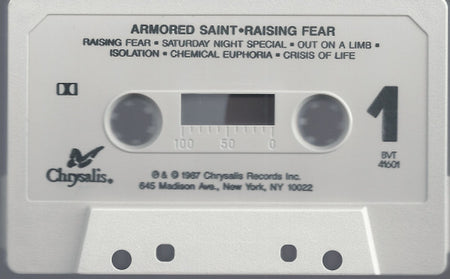 Armored Saint : Raising Fear (Cass, Album)