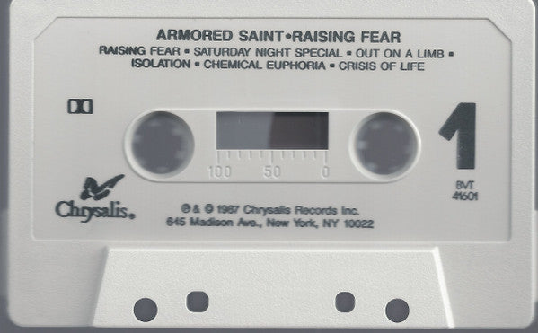 Armored Saint : Raising Fear (Cass, Album)